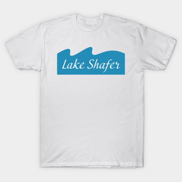 Lake Shafer, Indiana T-Shirt by quirkyandkind